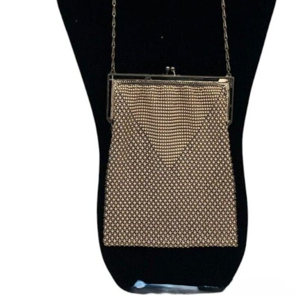 ✨ Vintage Glamour – Whiting & Davis Chainmail Bag ✨ HIGHLY COLLECTIBLE - Picture 1 of 5